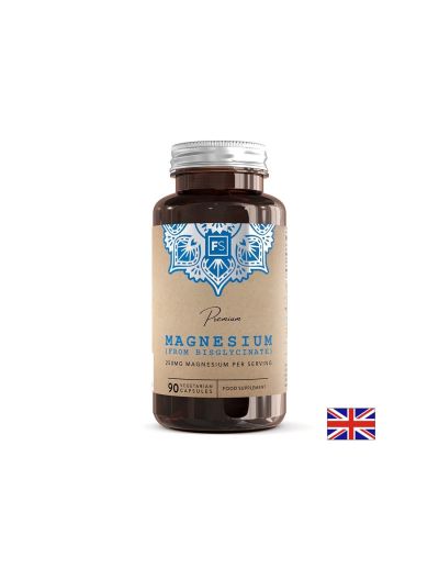 Магнезий бисглицинат ( хелат ) 125 мг х 90 капсули Focus Supplements | Magnesium bisglycinate