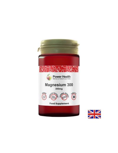 Магнезий оксид 300 мг 30 таблетки Power Health | Magnesium Oxide