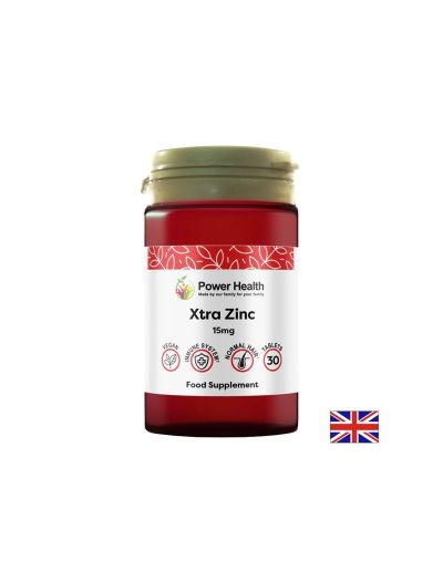 Цинк цитрат 15 мг х 30 таблетки Power Health | Xtra Zinc citrate