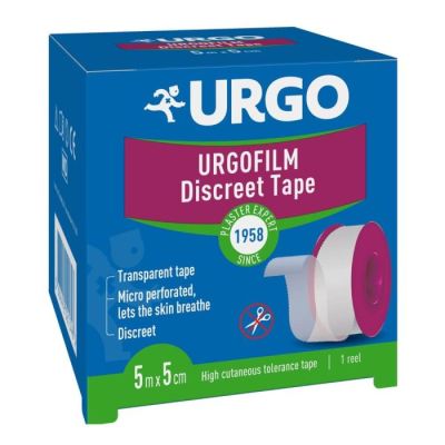 УРГО Ургофилм прозрачен лейкопласт 5 см / 5 м | URGO Urgofilm