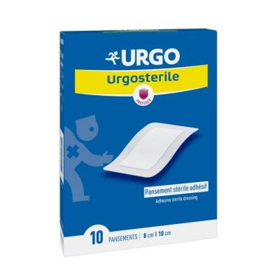 УРГО Ургостерил Стерилен пластир за рани 8 / 10 см х 10 броя | URGOSterile