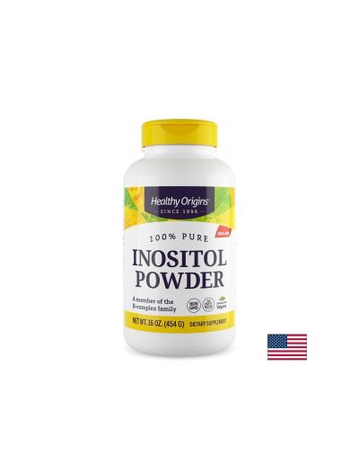 Инозитол 1800 мг на прах 454 гр, 252 дози Healthy Origins | Inositol