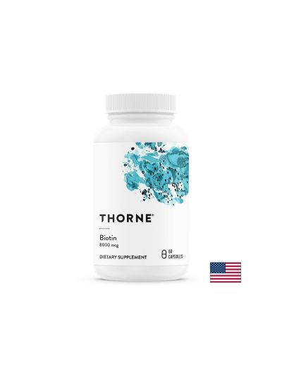 Биотин ( Витамин Б7 ) 8000 мкг х 60 капсули Thorne | Biotin