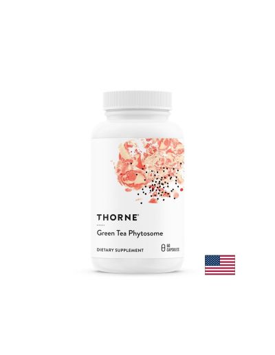 Зелен чай фитозоми 250 мг х 60 капсули Thorne | Green tea Phytosomes
