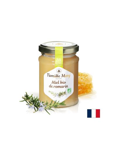 Пчелен мед от розмарин БИО х 230 гр Famille Mary | Rosemary Honey