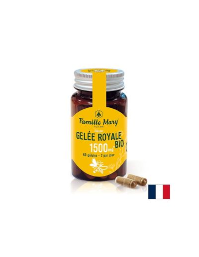 Пчелно млечице БИО х 60 капсули Famille Mary | Organic Royal Jelly