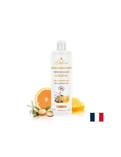 Душ-крем за тяло с портокалов цвят, мед и масло от ший х 400 мл Famille Mary