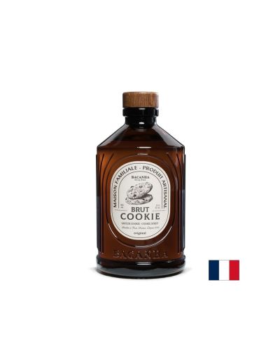 Сироп с вкус на бисквитки за кафе, десерти и напитки х 400 мл Bacanha Brut | Cookie syrup