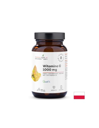 Витамин Ц 1000 мг х 60 капсули Aura Herbals | Vitamin C