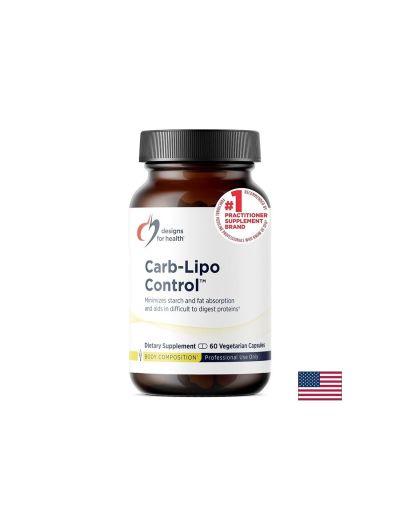 Carb-Lipo Control Формула за храносмилане и лекота х 60 капсули Designs For Health
