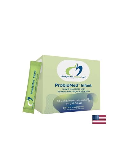 ProbioMed Infant Пробиотик за бебета и кърмачета, 5 млрд CFU и 7 щама х 30 сашета Designs For Health