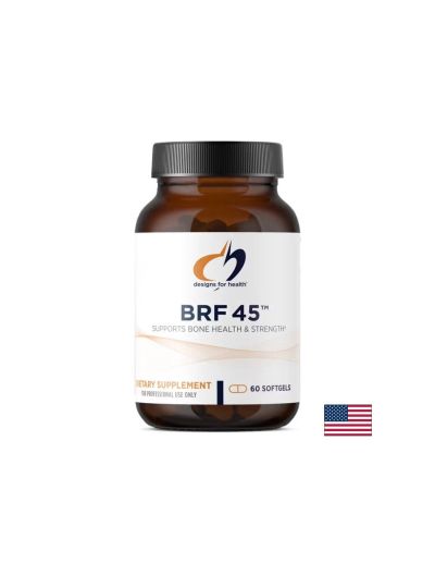 BRF 45™ Формула за здрави кости с витамини К1, К2 и GG ( геранил гераниол ) х 60 капсули Designs For Health