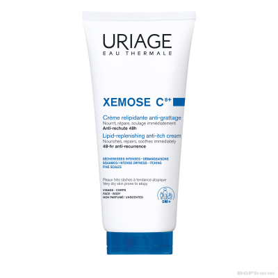 Юриаж XEMOSE C8+ Липидовъзстановяващ крем против кожни раздразнения 200 мл | URIAGE Xemose C8+