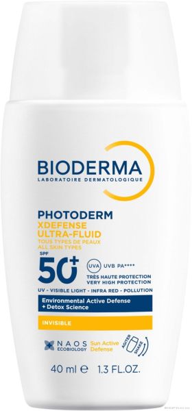 Биодерма ФОТОДЕРМ Промо пакет XDefense ултрафлуид + Невидим спрей за тяло SPF50+ | Photoderm Bioderma
