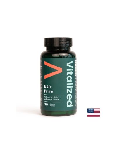 Никотинамид рибозид + билкови екстракти х 30 капсули VITALIZED | NAD+ Prime