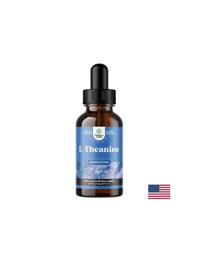 Л-теанин 200 мг + екстракт от лайка на капки х 60 мл Nature's craft | L-theanine & Chamomile
