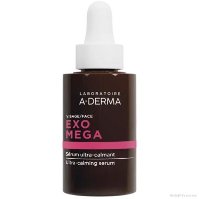 А-дерма Екзомега Ултра успокояващ серум за лице х 30 мл | Exomega A-Derma