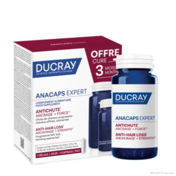DUCRAY Anacaps Expert 90 капсули при хроничен косопад | Pierre Fabre Анакапс Експерт