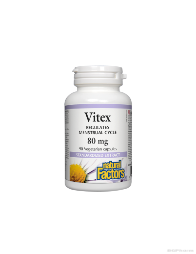 Витекс 80мг х 90 капсули Natural Factors | Vitex extract