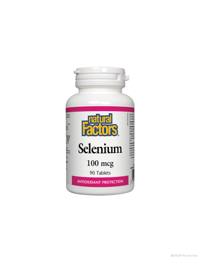 Селен 100мкг x 90 таблетки Natural Factors | Selenium
