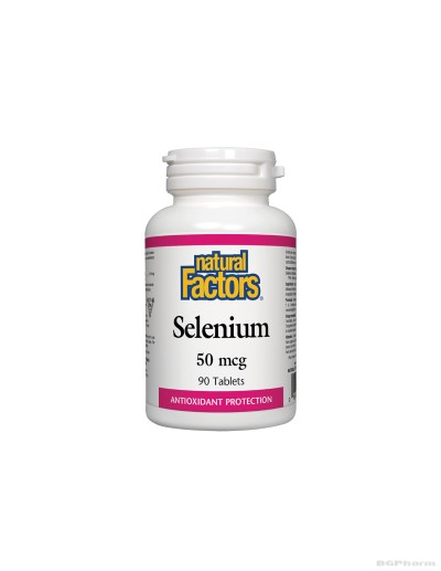 Селен 50мкг х 90 таблетки Natural Factors | Selenium