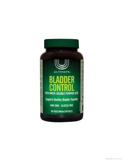 Ultimate Bladder Control Контрол върху пикочния мехур x 60 капсули Natural Factors