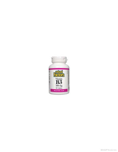Витамин Б3 х 90 таблетки Natural Factors | Vitamin B3