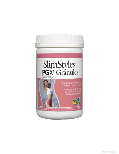 PGX ® SlimStyles ® Здравословни фибри за отслабване на прах 300гр Natural Factors
