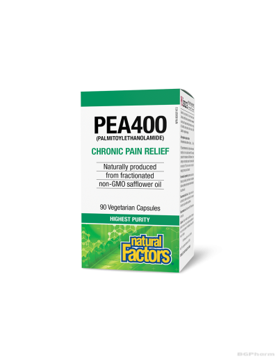 ПЕА Палмитоелетаноламид 400мг x 90 капсули Natural Factors | PEA