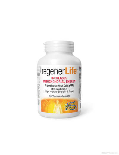RegenerLife™ Формула за митохондриална функция х 120 капсули Natural Factors