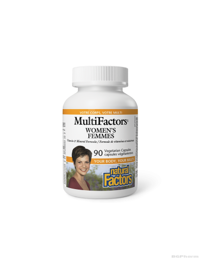 MultiFactors Мултивитамини и Минерали за Жени х 90 капсули Natural Factors