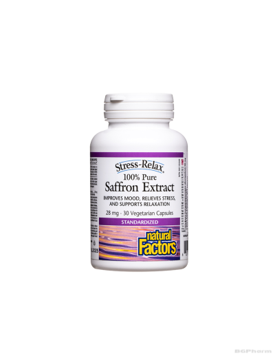 Шафран екстракт 28мг х 30 капсули Natural Factors | Saffron Extract