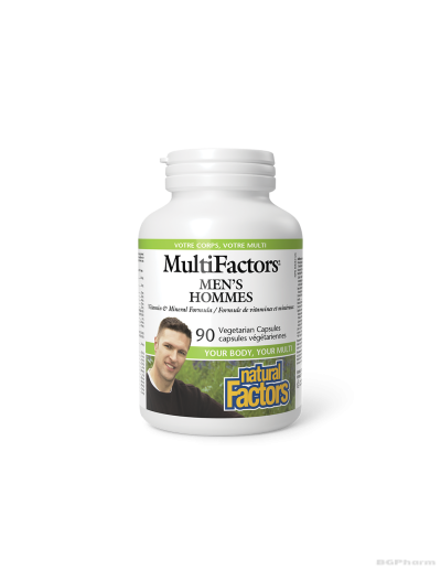 MultiFactors Витамини и Минерали за Мъже х 90 капсули Natural Factors