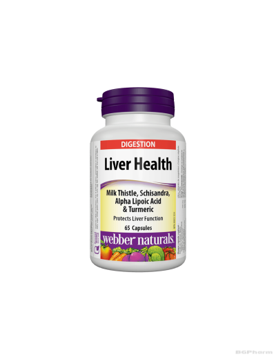 Формула за черния дроб x 65 капсули Webber Naturals | Liver Health