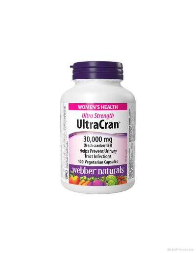UltraCran Червена боровинка екстракт х 100 капсули Webber Naturals | Cranberry Extract
