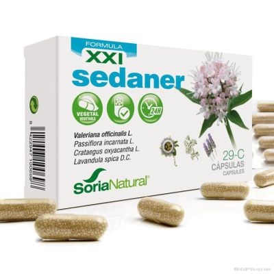 СЕДАНЕР 630мг х 30 капсули Soria Natural | SEDANER