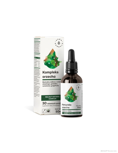 Орехов комплекс х 50мл капки Aura Herbals (сърце, храносмилане, чернен дроб)