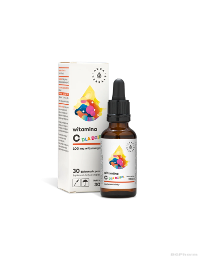 Витамин Ц за деца х 30мл капки Aura Herbals (имунитет, енергия, кръвотворене)