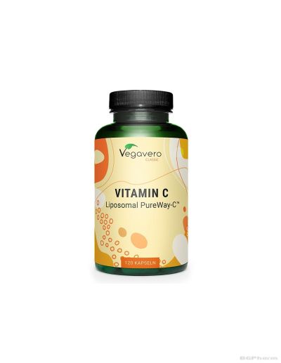Липозомен Витамин Ц х 120 капсули Vegavero | Pure-Way-C™