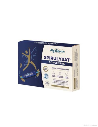Фикоцианин концентрат от спирулина 10 мл х 20 ампули AlgoSource Spirulisat®