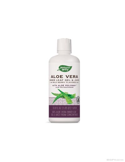 Алое вера (гел и сок) 60% за храносмилане и имунна защита х 1 л Nature’s Way