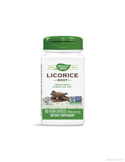 Женско биле (сладък корен) 450 мг х 100 капсули Nature’s Way | Licorice Root