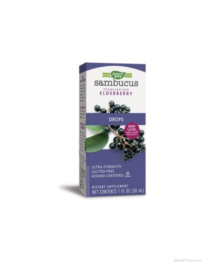 Самбукус капки супер концентрат за имунна защита х 30 мл Nature’s Way | Sambucus Drops
