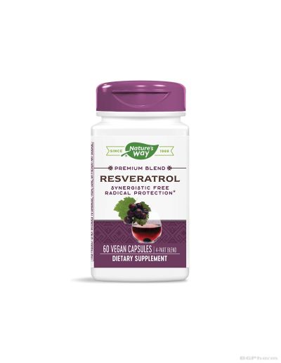 Ресвератрол премиум екстракт 325мг х 60 капсули Nature’s Way | Resveratrol