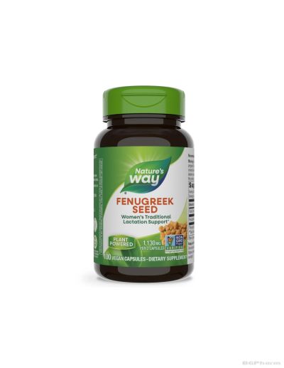 Сминдух семена 610 мг х 100 капсули Nature’s Way | Fenugreek Seed