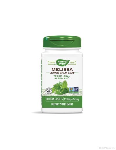 Маточина лист 500 мг х 100 капсули Nature’s Way | Melissa Lemon Balm Leaf