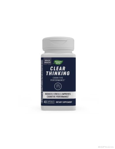 Clear Thinking  Формула за памет и концентрация х 40 капсули Nature’s Way