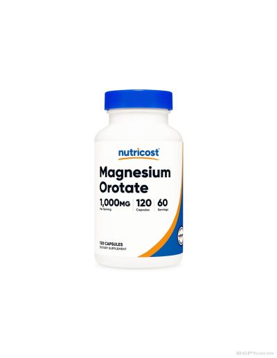 Магнезий oротат 500 мг х 120 капсули Nutricost | Magnesium Orotate