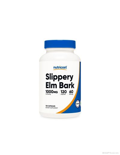 Червен бряст ( хлъзгав бряст ) 500мг х 120 капсули Nutricost | Slippery Elm