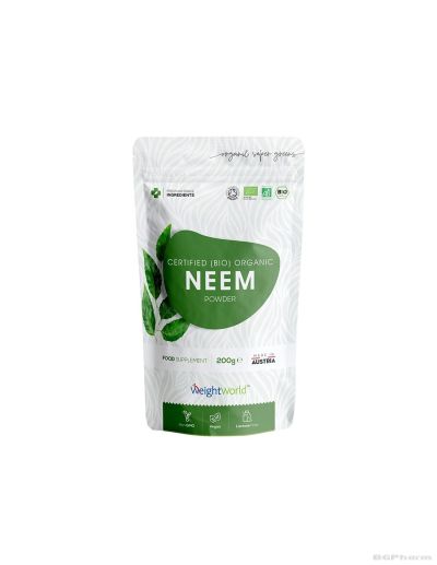 Нийм лист Органик на прах 200 гр - грижа за косата и кожата Weight World | Neem